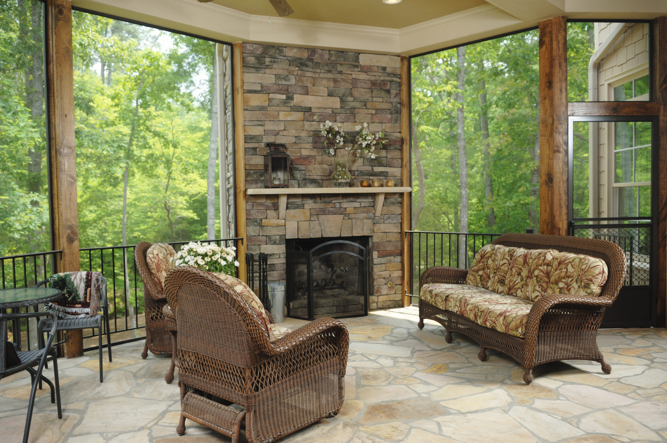 Sunrooms and screened porches in Cary by Paradise Found Construction